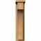 Ekena Millwork Huntington Smooth Corbel w/Backplate, Western Red Cedar, 5 1/2"W x 12"D x 24"H COR06X12X24HUN01SWR - alternate 3